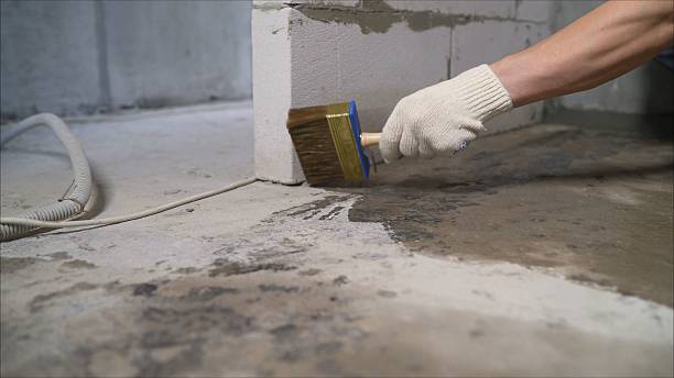 Crawl space vapor barrier installation in Fairland, IN
